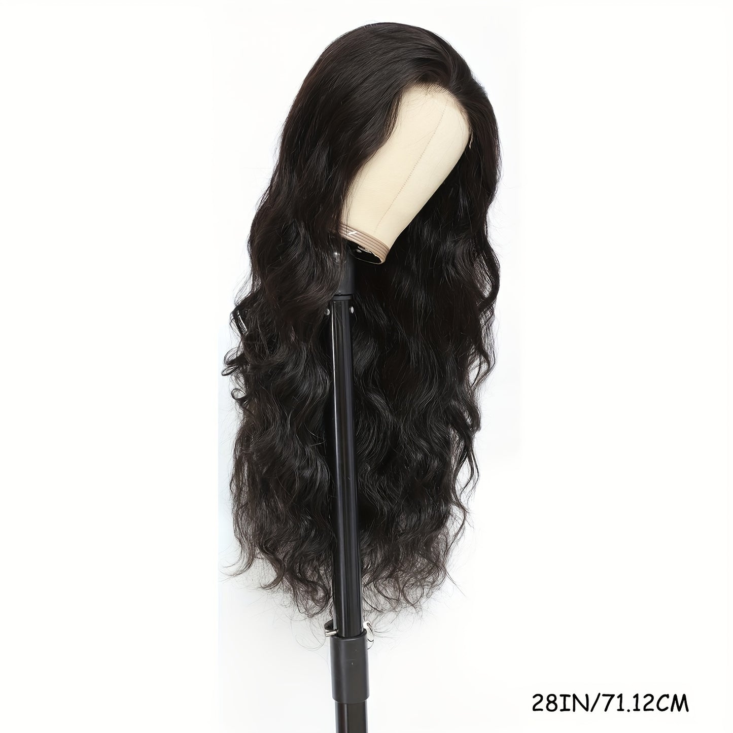 Super Thick Glueless Transparent Lace Front Hair Wigs