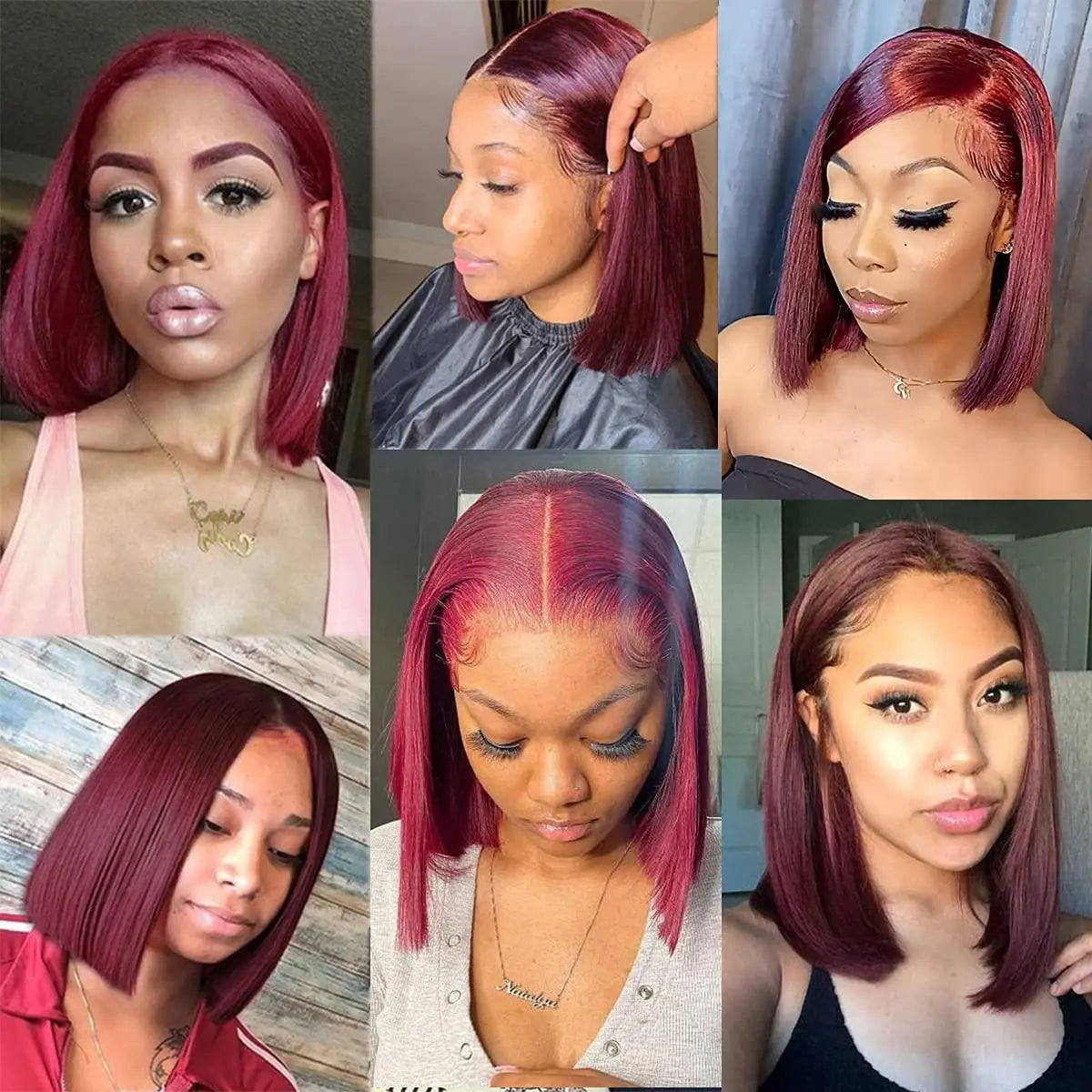 Glueless wigs T Part Lace Front Wig 13*4 Lace Front Human Hair Wigs For Women Closure Wigs 180 Density Short Straight Bob Wigs